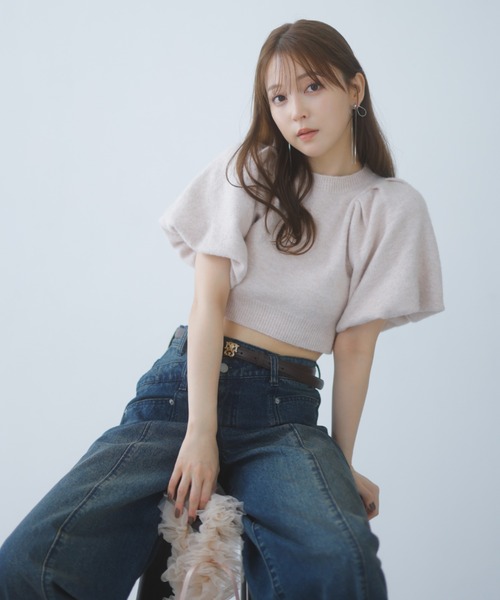 SNIDEL(スナイデル)の「メタルモチーフベルト(ベルト・レディース・ダークブラウン/ベージュ/ブラック・FREE)」の18枚目の写真