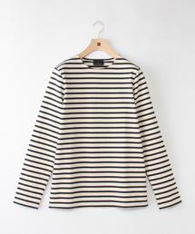 Le Minor | Le minor: ボートネック ボーダー カットソー(Tシャツ/カットソー)