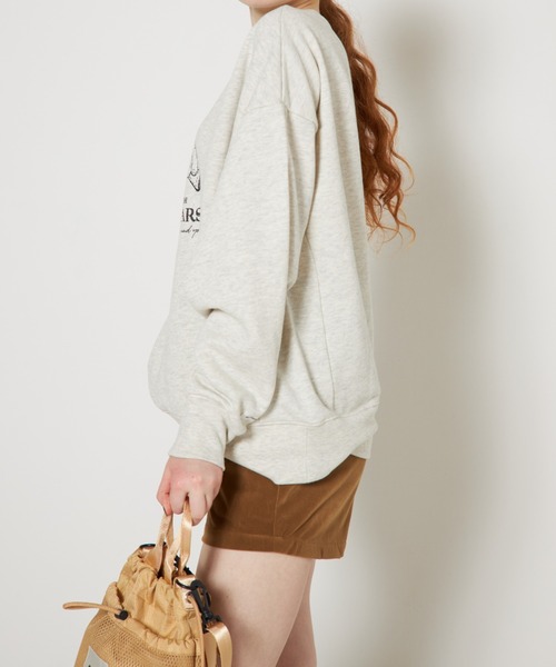 RUBY AND YOU（ルビーアンドユー）の「エンブロイダリーハイウエストショーツ（その他パンツ・レディース・ベージュ/ブラック・FREE）」の6枚目の写真