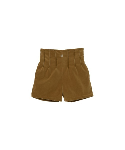 RUBY AND YOU（ルビーアンドユー）の「エンブロイダリーハイウエストショーツ（その他パンツ・レディース・ベージュ/ブラック・FREE）」の20枚目の写真