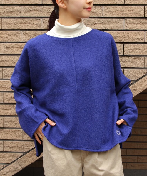 【セール】ORCIVAL/オーシバル クルーネックプルオーバー W/JERSEY CREWNECK PULLOVER OR-C0379 WPJ（Tシャツ/カットソー）｜ORCIVAL（オーシバル）