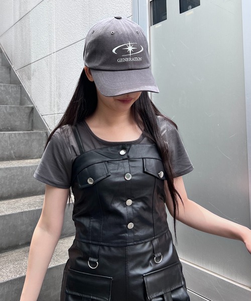 Figments(フィグメンツ)の「GENERATION CAP(キャップ・レディース・グレー/ブラック・FREE)」の11枚目の写真