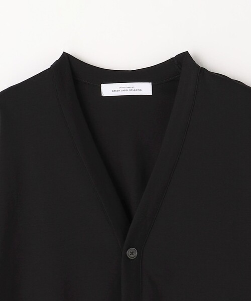 green label relaxing(グリーンレーベルリラクシング)の「L/A ポンチ Vネック カーディガン(カーディガン/ボレロ・メンズ・ベージュ/ワインレッド/ブラック・S/M/L/XL)」の17枚目の写真