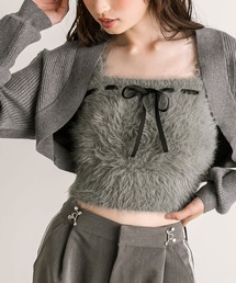 OLIVE des OLIVE | リボンビスチェ×ボレロセット(アンサンブル)
