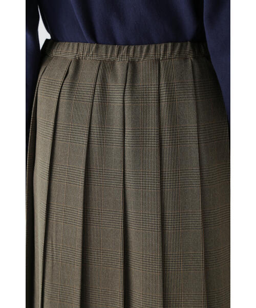 human woman(ヒューマンウーマン)の「◆ウーリッシュグレンチェックスカート(スカート・レディース・クリアブラウン・MEDIUM)」の12枚目の写真