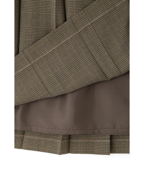 human woman(ヒューマンウーマン)の「◆ウーリッシュグレンチェックスカート(スカート・レディース・クリアブラウン・MEDIUM)」の13枚目の写真