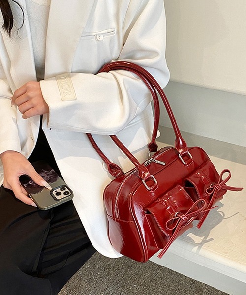 florist（フローリスト）の「【韓国ファッション】ヴィーガンレザー