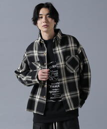 【WEB&DEPOT限定】DankeSchon/ダンケシェーン/COTTON FLANNEL CHECK SHIRTS