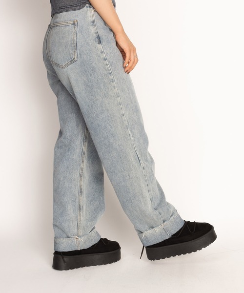 SVEC（シュベック）の「厚底ムートンブーツ / ボア レースアップ（ブーツ・レディース・キャメル/ブラック・35/36/37/38/39/40/41）」の21枚目の写真