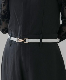 Julia Boutique | ゴールドバックル細ベルト(ベルト)