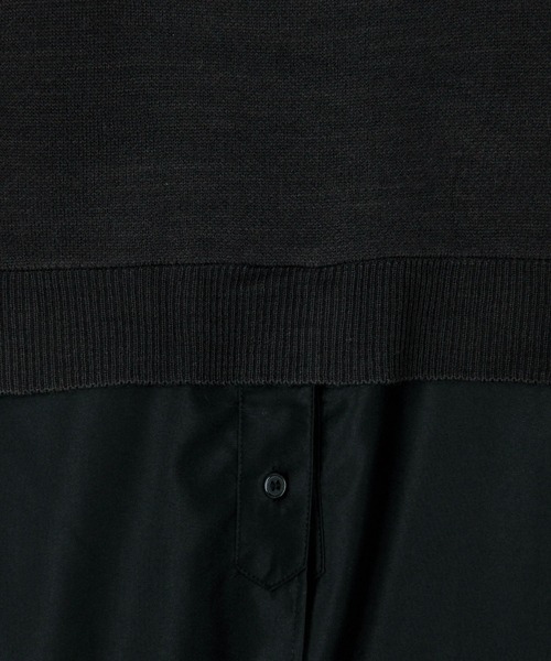 NICOLE white（ニコルホワイト）の「ドッキングワンピース（ワンピース・レディース・グレー/ダークグレー/チャコールグレー×ブラック・FREE）」の14枚目の写真