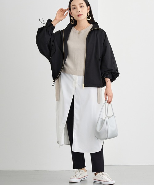 NICOLE white（ニコルホワイト）の「ドッキングワンピース（ワンピース・レディース・グレー/ダークグレー/チャコールグレー×ブラック・FREE）」の17枚目の写真