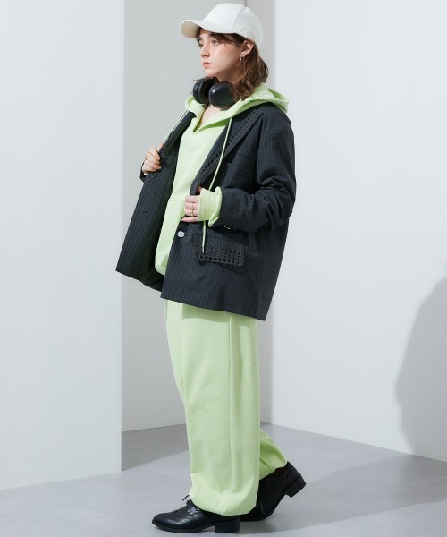 TTOL(トール)の「スウェットパンツ(スウェットパンツ・レディース・グリーン/杢グレー・M-L/L-XL/LL~3L)」の19枚目の写真