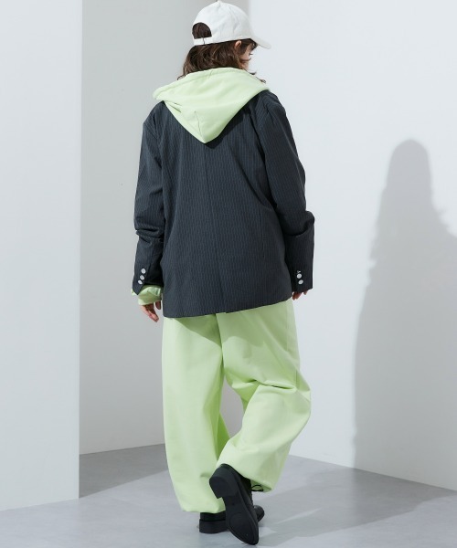 TTOL(トール)の「スウェットパンツ(スウェットパンツ・レディース・グリーン/杢グレー・M-L/L-XL/LL~3L)」の20枚目の写真