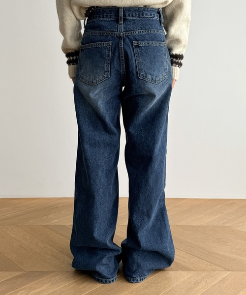 El mar ローウエストデニムパンツ（デニムパンツ）｜CANAL JEAN