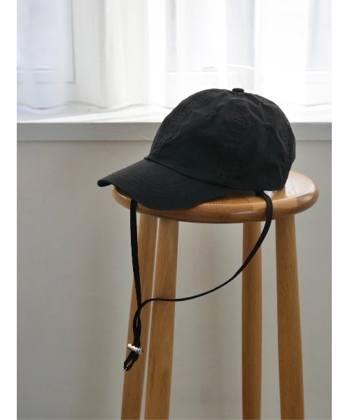 TRUNC（トランクエイティーエイト）の「Vintage Like BB Cap Ⅱ（キャップ・レディース・ブラック・FREE）」の2枚目の写真