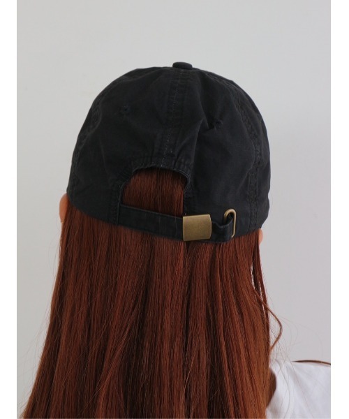 TRUNC（トランクエイティーエイト）の「Vintage Like BB Cap Ⅱ（キャップ・レディース・ブラック・FREE）」の5枚目の写真
