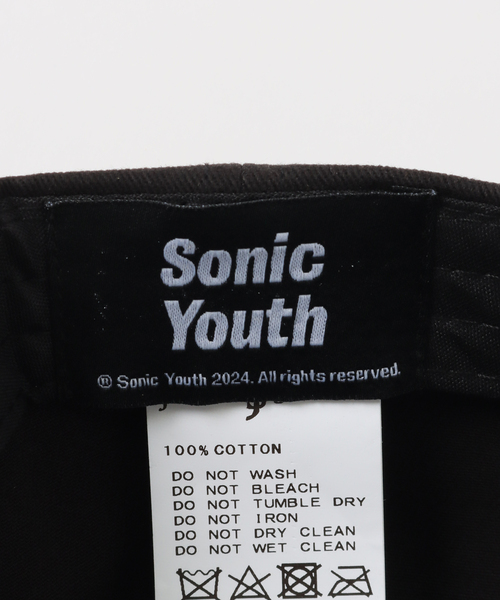 JOURNAL STANDARD（ジャーナルスタンダード）の「SONIC YOUTH ロゴキャップ（キャップ・メンズ・ブラック・FREE）」の4枚目の写真
