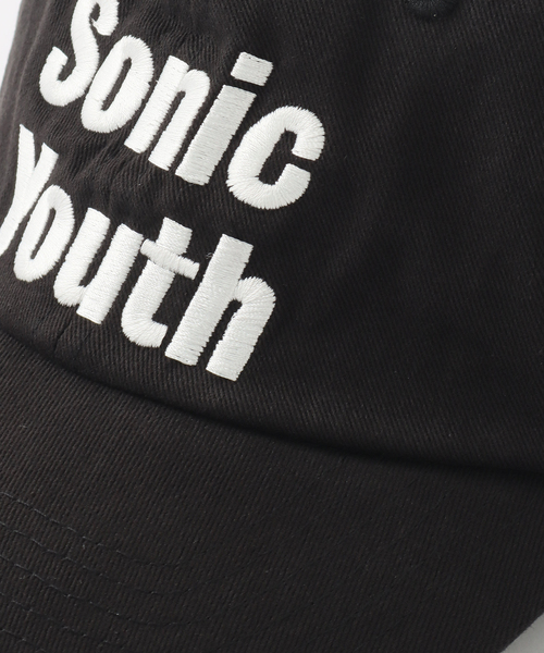 JOURNAL STANDARD（ジャーナルスタンダード）の「SONIC YOUTH ロゴキャップ（キャップ・メンズ・ブラック・FREE）」の2枚目の写真