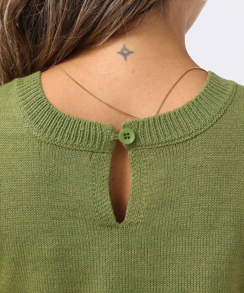 BAYFLOW（ベイフロー）の「【スタッフ企画】2PマルチWAYニット／YOU are YOU（ニット/セーター・レディース・アイボリー/カーキ・FREE）」の13枚目の写真