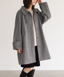 n'OrLABEL（ノアールレーベル）の「『ミドル丈ステンカラーコート』（ステンカラーコート）」