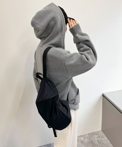 fredy emue(フレディエミュ)の「トラベルボストンバック&リュックサック(ボストンバッグ・レディース・ブラック/グレー・FREE)」の9枚目の写真