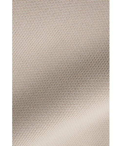 M_（エムアンダーバー）の「リサイクルポリエステル×オーガニックコットンのダブルフェイス織り ニットルーズパンツ（スラックス・レディース・ダークブラウン/ライトグレー・1/2）」の15枚目の写真