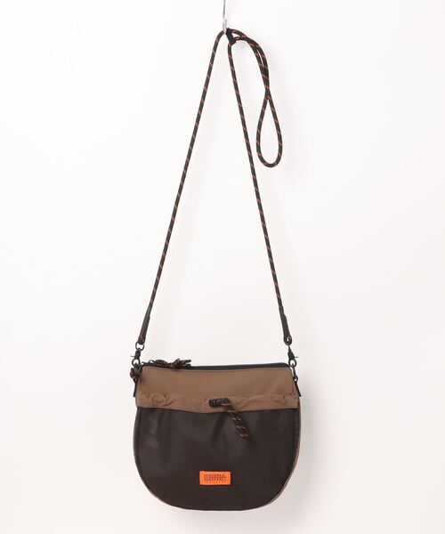 UNIVERSAL OVERALL(ユニバーサルオーバーオール)の「UNIVERSAL OVERALL / Front mesh zile shoulder / UVO-195(ショルダーバッグ・レディース・ライトグレー/ブラック/モカ・ONESIZE)」の11枚目の写真