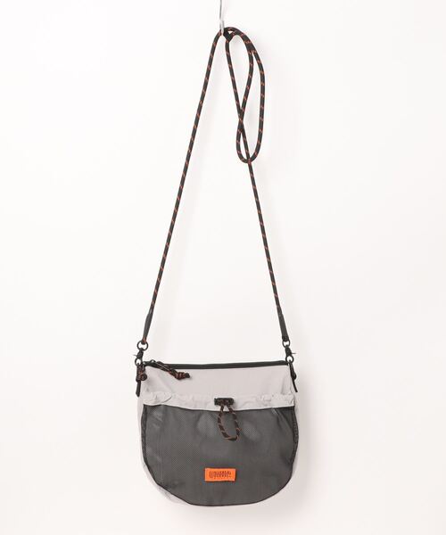 UNIVERSAL OVERALL(ユニバーサルオーバーオール)の「UNIVERSAL OVERALL / Front mesh zile shoulder / UVO-195(ショルダーバッグ・レディース・ライトグレー/ブラック/モカ・ONESIZE)」の12枚目の写真