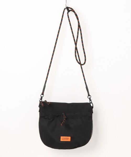 UNIVERSAL OVERALL(ユニバーサルオーバーオール)の「UNIVERSAL OVERALL / Front mesh zile shoulder / UVO-195(ショルダーバッグ・レディース・ライトグレー/ブラック/モカ・ONESIZE)」の13枚目の写真