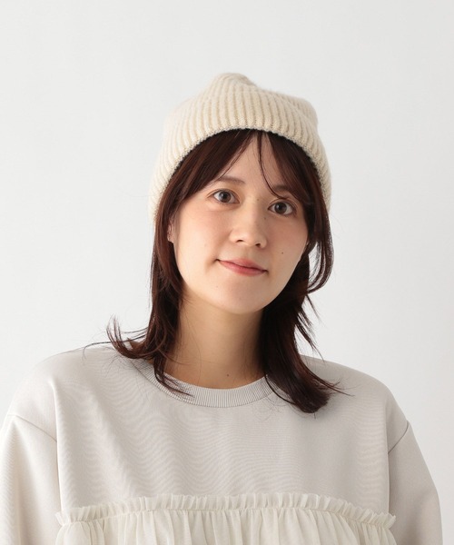 GLOBAL WORK Smile Seed Store(グローバルワーク スマイルシードストア)の「ニットキャップ/161144(ニットキャップ/ビーニー・レディース・アイボリー/杢グレー/ブラック・FREE)」の10枚目の写真