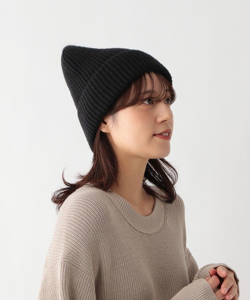 GLOBAL WORK Smile Seed Store(グローバルワーク スマイルシードストア)の「ニットキャップ/161144(ニットキャップ/ビーニー・レディース・アイボリー/杢グレー/ブラック・FREE)」の14枚目の写真