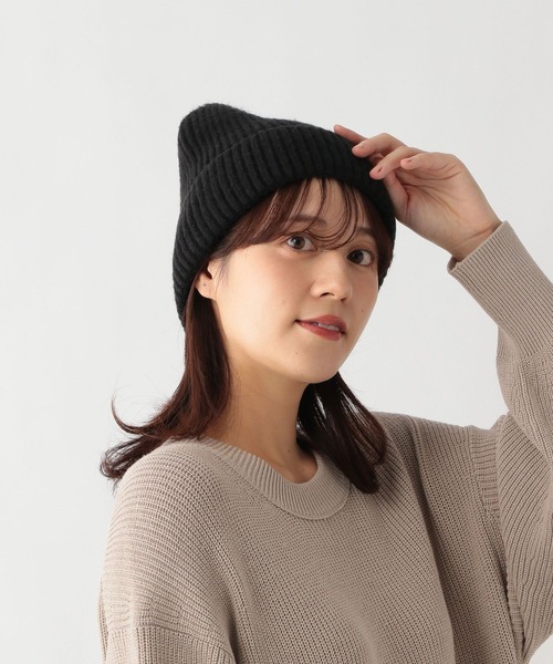 GLOBAL WORK Smile Seed Store(グローバルワーク スマイルシードストア)の「ニットキャップ/161144(ニットキャップ/ビーニー・レディース・アイボリー/杢グレー/ブラック・FREE)」の15枚目の写真