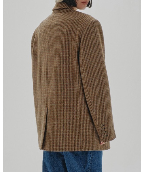 TODAYFUL（トゥデイフル）の「TODAYFUL Wool100% Check Jacket 12420109（テーラードジャケット・レディース・ブラウン・36/38）」の13枚目の写真