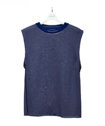 DIET BUTCHER | DIET BUTCHER/ダイエットブッチャー Damaged knit vest ニットベスト(ベスト)