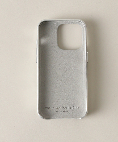 Urban Sophistication シルバー15Pro the-puffer-case-rhinestones-in