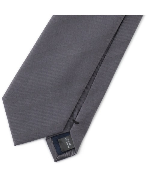 SUIT SELECT（スーツセレクト）の「ネクタイ シャドーストライプ柄（ネクタイ・メンズ・グレー/ワインレッド/ネイビー・FREE）」の5枚目の写真