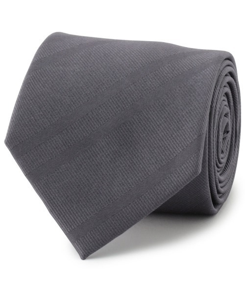 SUIT SELECT（スーツセレクト）の「ネクタイ シャドーストライプ柄（ネクタイ・メンズ・グレー/ワインレッド/ネイビー・FREE）」の6枚目の写真