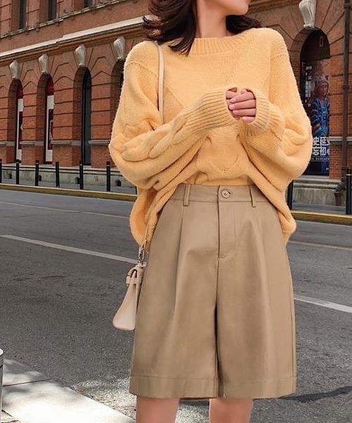 H.TOKYO(エイチトウキョウ)の「レザーライクハーフパンツ(その他パンツ・レディース・カーキ/ブラック/グリーン・LARGE/MEDIUM/XX-LARGE/X-LARGE)」の15枚目の写真