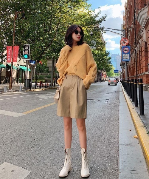H.TOKYO(エイチトウキョウ)の「レザーライクハーフパンツ(その他パンツ・レディース・カーキ/ブラック/グリーン・LARGE/MEDIUM/XX-LARGE/X-LARGE)」の10枚目の写真