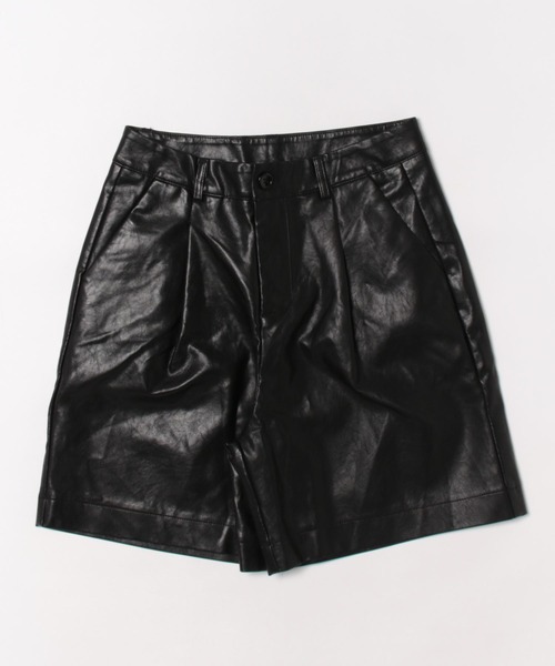 H.TOKYO(エイチトウキョウ)の「レザーライクハーフパンツ(その他パンツ・レディース・カーキ/ブラック/グリーン・LARGE/MEDIUM/XX-LARGE/X-LARGE)」の21枚目の写真