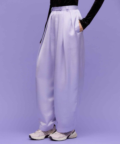 Cygne サテンコクーンパンツ SATIN COCOON PANTS / サテンコクーンパンツ（その他パンツ）｜THINGS