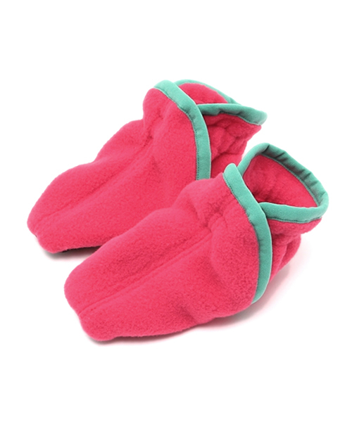 こども ビームス（コドモビームス）の「Patagonia / 15 Baby Synchilla Booties (3～24m)（その他シューズ・キッズ・パープル/レッド系その他/レッド/ブルー系その他・12-24M/3-6m/6-12M）」の4枚目の写真