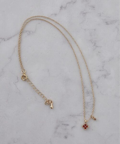 Maison de FLEUR(メゾンドフルール)の「バースストーンカラーネックレス(ネックレス・レディース・K/L/B/G/I/A/H/J/C/D/E/F・FREE)」の14枚目の写真