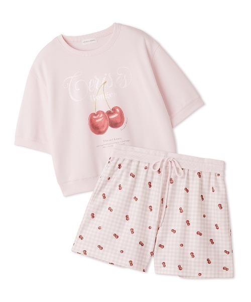 スナイデル SNIDEL HOME チェックセットアップ ピンク ルーム