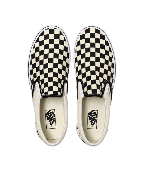 VANS（バンズ）の「VANS UA Classic Slip-On VN000EYEBWW（スリッポン・メンズ・ホワイト・27cm/28cm/27.5cm/26.5cm/26cm）」の9枚目の写真