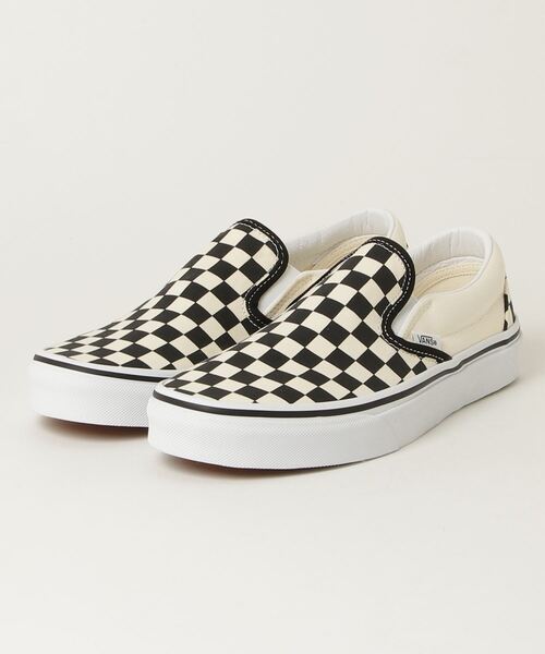 VANS（バンズ）の「VANS UA Classic Slip-On VN000EYEBWW（スリッポン・メンズ・ホワイト・27cm/28cm/27.5cm/26.5cm/26cm）」の4枚目の写真