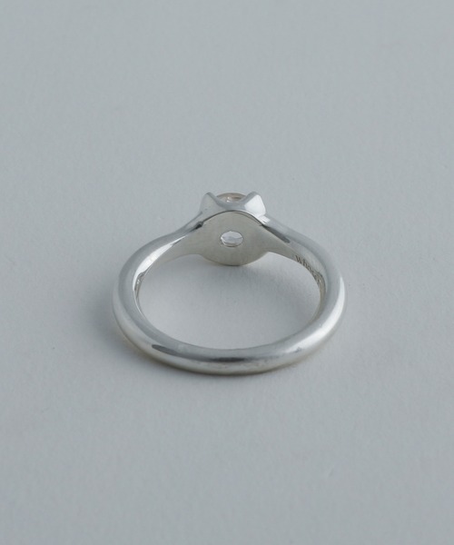 whoseA(フーシー)の「【silver925】StoneRing/ストーンリング(リング・メンズ・クリア/ブラック・15号/11号)」の12枚目の写真
