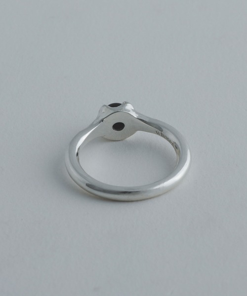 whoseA(フーシー)の「【silver925】StoneRing/ストーンリング(リング・メンズ・クリア/ブラック・15号/11号)」の22枚目の写真