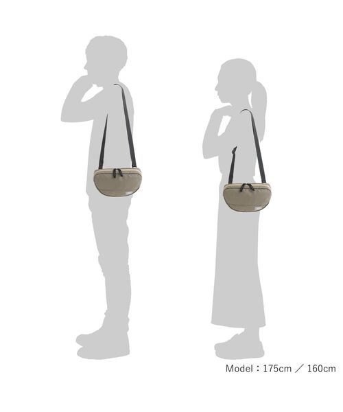 PORTER（ポーター）の「ムース ショルダーバッグ(L)（ショルダーバッグ・メンズ・ブラック/ネイビー/ダークベージュ・FREE）」の8枚目の写真